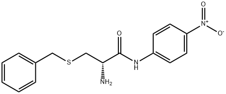 N1-(4-NITROPHENYL)-2-AMINO-3-(BENZYLTHIO)PROPANAMIDE 结构式