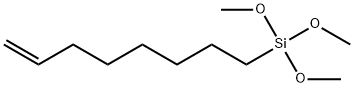 TRIMETHOXY(7-OCTEN-1-YL)SILANE Structure