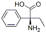 (S)-2-アミノ-2-フェニルブタン酸 化学構造式