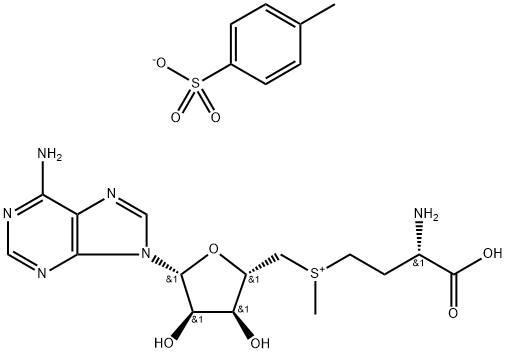 S-腺苷蛋氨酸对甲苯磺酸盐,52248-03-0,结构式
