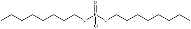 Chloridophosphoric acid dioctyl ester,52258-89-6,结构式