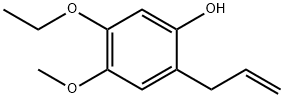 Phenol, 5-ethoxy-4-methoxy-2-(2-propenyl)- (9CI) 结构式