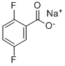 SODIUM 2,5-DIFLUOROBENZOATE Structure