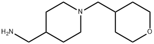 4-PiperidineMethanaMine, 1-[(tetrahydro-2H-pyran-4-yl)Methyl]- Struktur