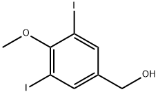 3,5-二碘-4-甲氧基苯甲醇 结构式
