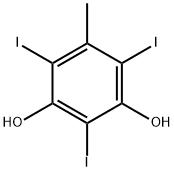 2,4,6-Triiodo-5-methylresorcinol,52273-49-1,结构式