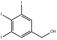 3,4,5-Triiodobenzyl alcohol 化学構造式