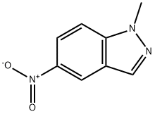 1-METHYL-5-NITRO-1H-INDAZOLE Struktur