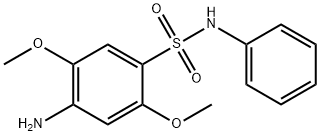 4-Amino-2,5-dimethoxy-N-phenylbenzenesulphonamide