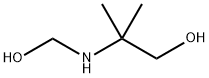 2-[(ヒドロキシメチル)アミノ]-2-メチル-1-プロパノール 化学構造式