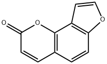 异补骨脂素,523-50-2,结构式