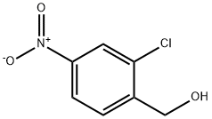 (2-氯-4硝基苄醇)甲醇 结构式