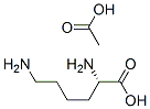 L-lysine acetate Struktur