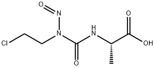 N-(2-chloroethyl)-1-nitrosocarbamoylalanine Structure