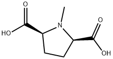 2,5-Pyrrolidinedicarboxylicacid,1-methyl-,cis-(9CI) Structure