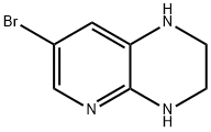 7-Bromo-1,2,3,4-tetrahydropyrido[2,3-b]pyrazine Structure