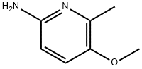 5-甲氧基-6-甲基吡啶-2-胺,52334-83-5,结构式