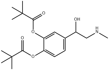 Dipivefrine Structure