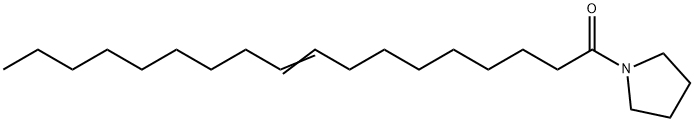1-(9-Octadecenoyl)pyrrolidine Structure