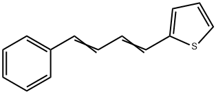 1-Phenyl-4-(2-thienyl)-1,3-butadiene Struktur