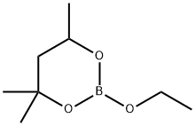 2-乙氧基-4,4,6-三甲基-1,3,2,-二羟硼, 52386-21-7, 结构式