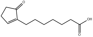 5-氧代环戊-1-烯-1-庚酸	, 5239-43-0, 结构式