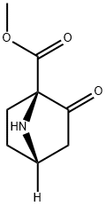 7-Azabicyclo[2.2.1]heptane-1-carboxylicacid,2-oxo-,methylester,(1R,4S)-(9CI) Struktur