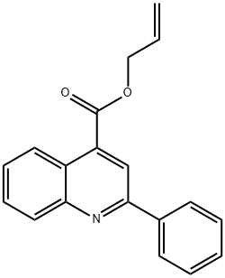 2-페닐-4-퀴놀린카르복실산2-프로페닐에스테르