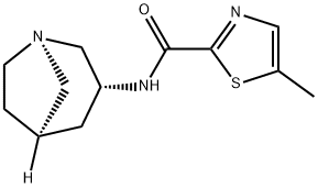 2-Thiazolecarboxamide,N-(1R,3R,5R)-1-azabicyclo[3.2.1]oct-3-yl-5-methyl- 结构式