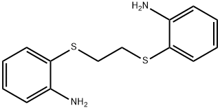 2,2'-[1,2-エタンジイルビス(チオ)]ビス(ベンゼンアミン) 化学構造式