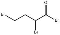 2,4-二溴代酰溴, 52412-07-4, 结构式