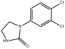 1-(3,4-二氯苯基)四氢-2H-咪唑-2-酮 结构式