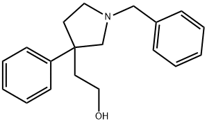 2-(1-BENZYL-3-PHENYLPYRROLIDIN-3-YL)ETHANOL Struktur
