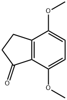 4,7-ジメトキシ-1-インダノン 化学構造式