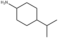 Cyclohexanamine, 4-(1-methylethyl)- (9CI) Structure