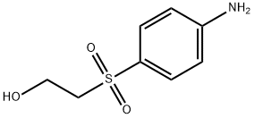 2-[(p-aminophenyl)sulphonyl]ethanol  Structure