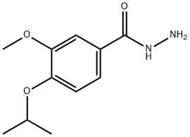 Benzoic acid, 3-methoxy-4-(1-methylethoxy)-, hydrazide (9CI) 化学構造式
