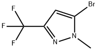 5-溴-1-甲基-3-(三氟甲基)-1H-吡唑, 524740-42-9, 结构式