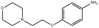 4-(2-吗啉-4-乙氧基)苯胺, 52481-41-1, 结构式