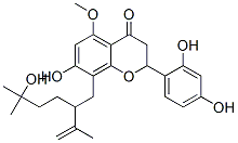 2-(2,4-Dihydroxyphenyl)-2,3-dihydro-7-hydroxy-8-[5-hydroxy-5-methyl-2-(1-methylethenyl)hexyl]-5-methoxy-4H-1-benzopyran-4-one|