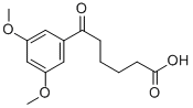 6-(3,5-DIMETHOXYPHENYL)-6-OXOHEXANOIC ACID Structure