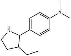 524917-89-3 Benzenamine, 4-(3-ethyl-2-pyrrolidinyl)-N,N-dimethyl- (9CI)