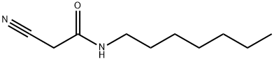 2-氰基正庚基乙酰胺,52493-38-6,结构式