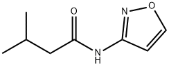 Butanamide, N-3-isoxazolyl-3-methyl- (9CI) 化学構造式