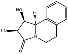 Pyrrolo[2,1-a]isoquinolin-3(2H)-one, 1,5,6,10b-tetrahydro-1,2-dihydroxy-, (1S,2S,10bR)- (9CI)|