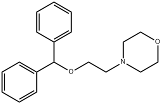 Linadryl 化学構造式