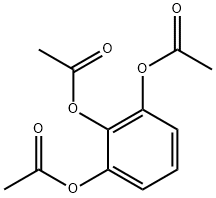 1,2,3-TRIACETOXYBENZENE Structure