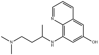 8-[[3-(Dimethylamino)-1-methylpropyl]amino]-6-quinolinol Struktur