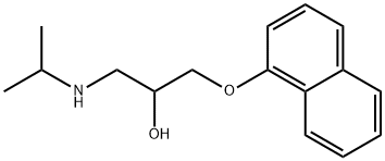 Propanolol Structure