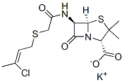 penicillin S potassium 结构式